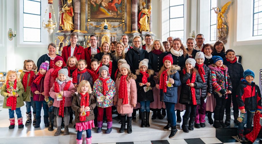 Eine besondere Ausrückung für alle Chöre: Die Cäciliamesse