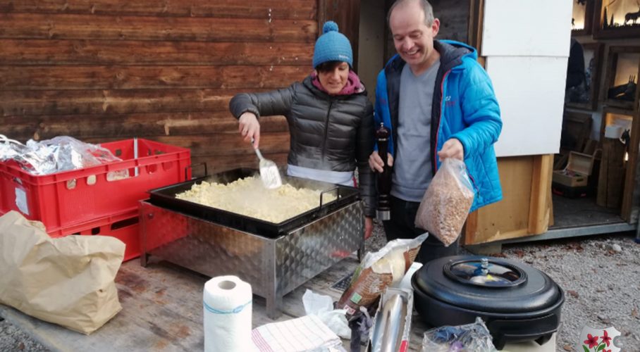 Kulinarischer Auftritt beim Leutascher Adventmarkt